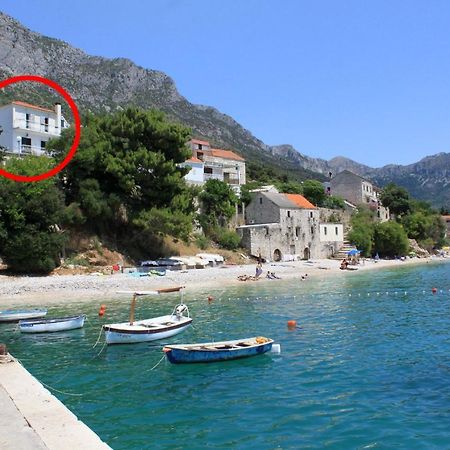 Apartments By The Sea Brist, Makarska - 505 Podaca Kültér fotó
