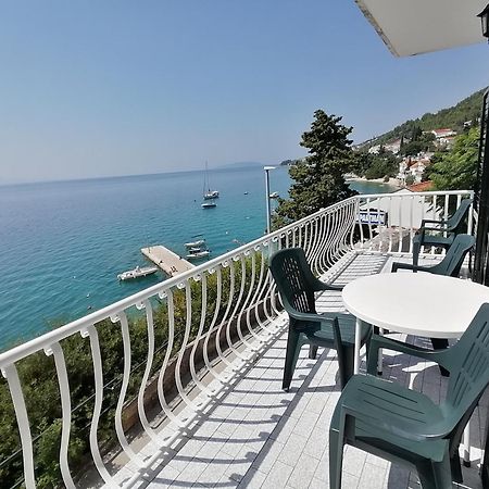 Apartments By The Sea Brist, Makarska - 505 Podaca Kültér fotó