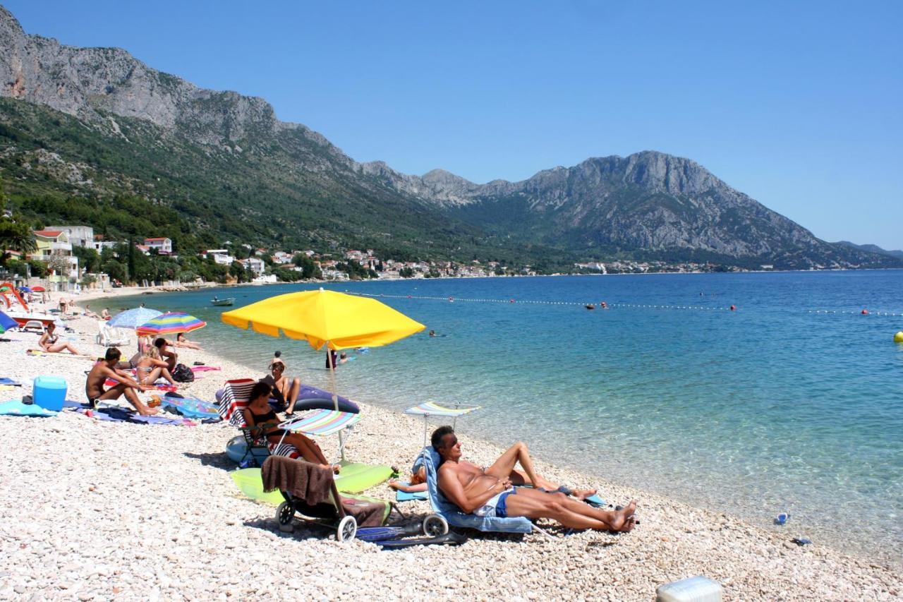 Apartments By The Sea Brist, Makarska - 505 Podaca Kültér fotó