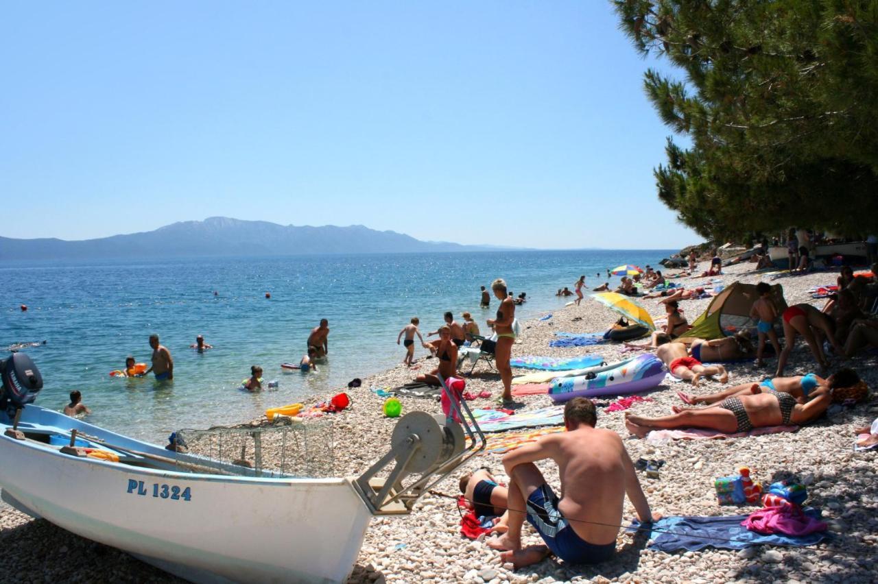 Apartments By The Sea Brist, Makarska - 505 Podaca Kültér fotó