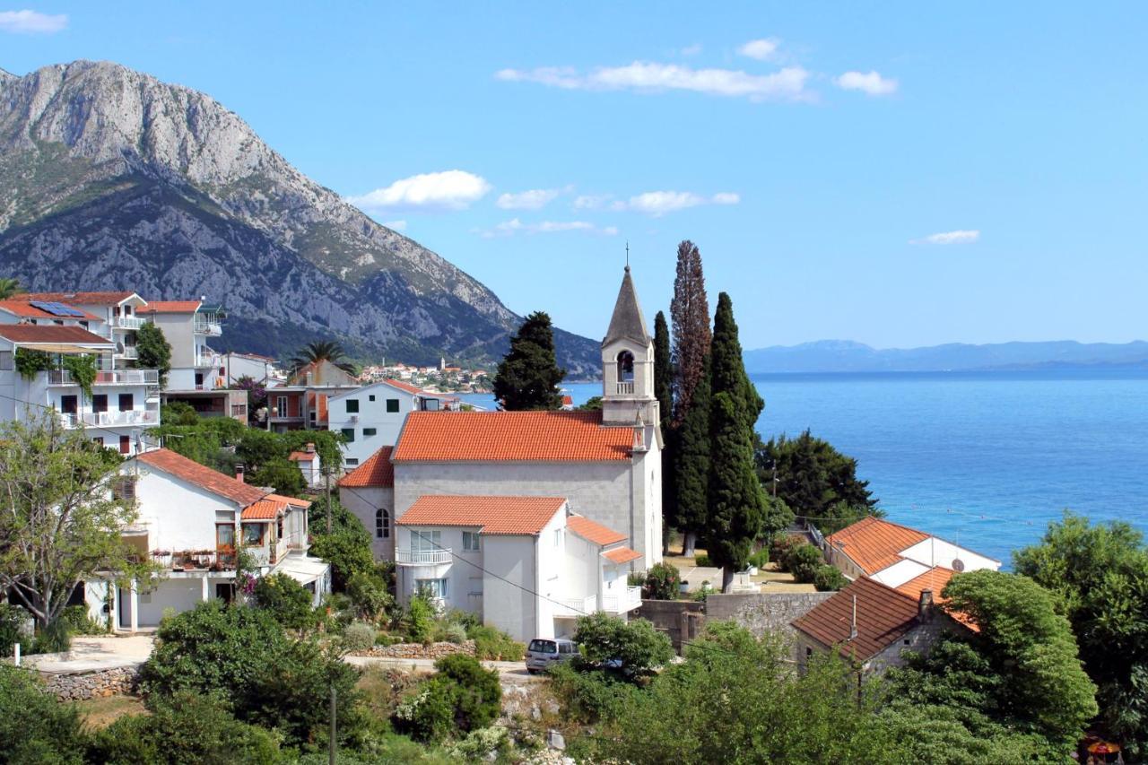 Apartments By The Sea Brist, Makarska - 505 Podaca Kültér fotó