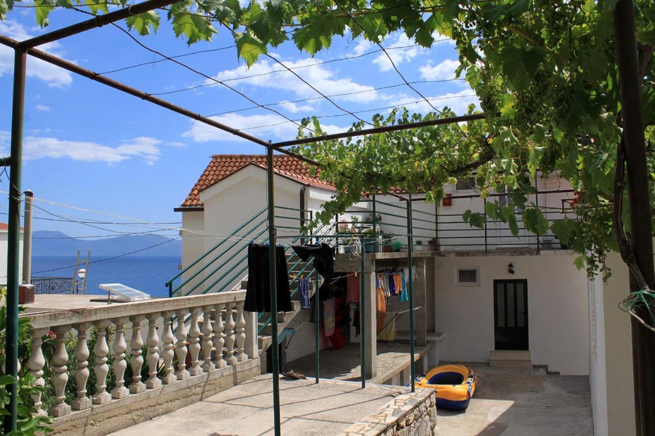 Apartments By The Sea Brist, Makarska - 505 Podaca Kültér fotó